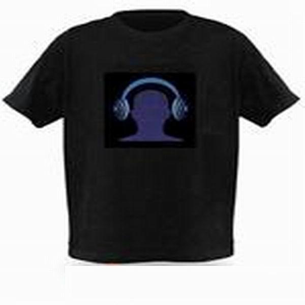 party must-have flashing rock t-shirt/ woman t-shirt/ man t-shirt with different design