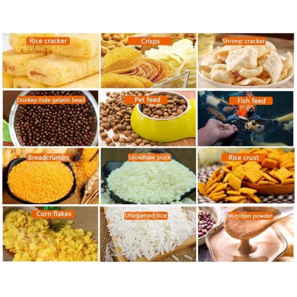 Специализированные машины для обработки продуктов питания 220 кВт Машина для экструдирования закусок