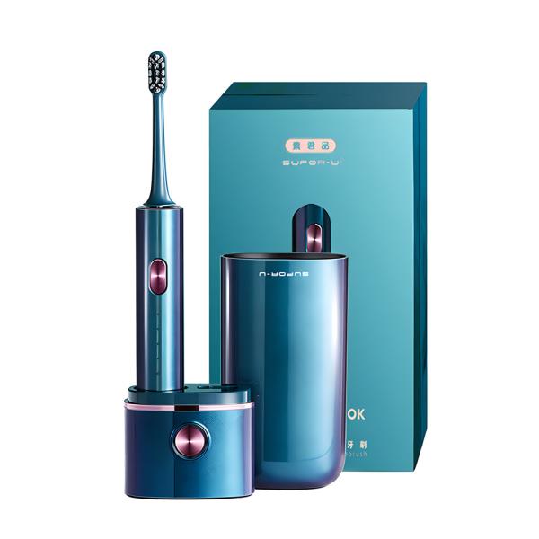 Waterproof Electric Toothbrush With UV 360 Disinfection Cup And Travel Case