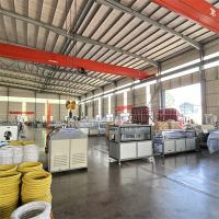 Linha de produção de tubos em espiral de HDPE Máquinas Máquina de fabricação de tubos de plástico de baixo ruído