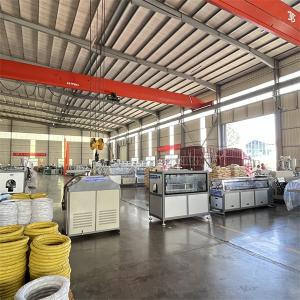 Linha de produção de tubos em espiral de HDPE Máquinas Máquina de fabricação de