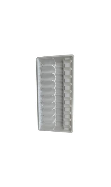 PET blister packaging tray water injection medicine ampoule tray customization