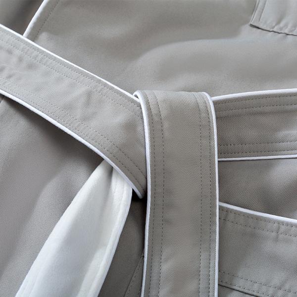 Classical Handwash Cotton Terry Cloth Robe Waffle Terry Robe