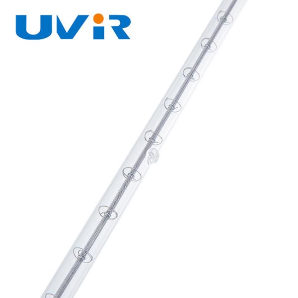 220V 1500W SK15S Clear IR Halogen Heating Tube 5000h Life