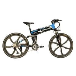 40km/H 26 Inch Folding Electric Bike , SMLRO S11 Electric Bike
