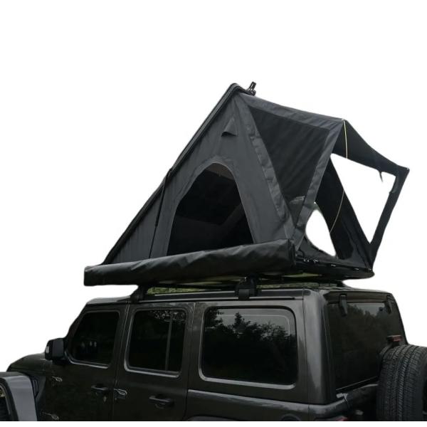 Camping Triangle Car Rooftop Tent Heavy Duty Hard Clamshell 4 Person Roof Top Tent