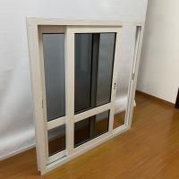 Fenêtre coulissante en aluminium enduit de poudre sur mesure avec double vitrage