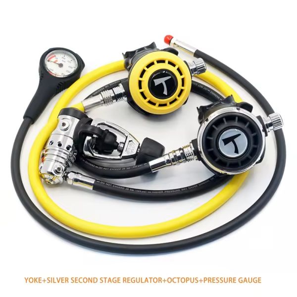 Durability Balanced Diaphragm Scuba Diving Regulator Set For Training
