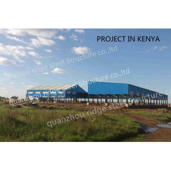 Easy to Install Prefabricated Steel Frame Building Metal Building Pre-Engineered Warehouse, Shed