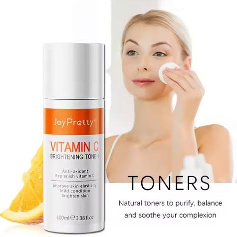 OEM/ODM Étiquette privée Naturel Organique Facial Hydratant Beauté Soins de la peau Tonic pour le visage Vitamine C Eau pour le visage