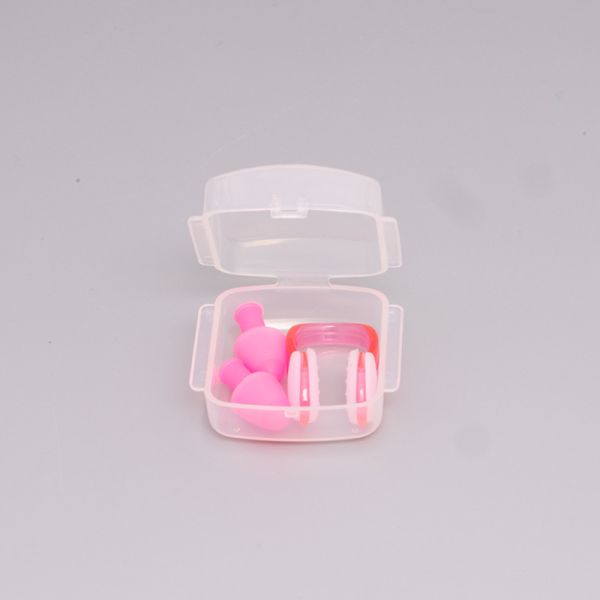 2025 New Model Swimming Nose Clamp Earplug Set - Waterproof, Anti-Cough, Comfortable Protective Gear