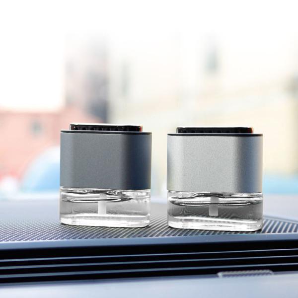 Install Gel Can Air Freshener In Car Vent Clip 5 Ml Glass Bottle For Pleasant Drive