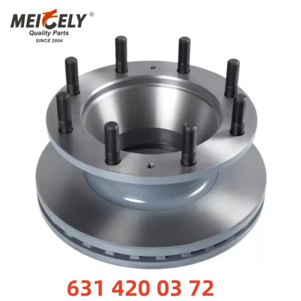 High-Quality Front Brake Discs Brake Rotor Semi 6314200372 6314200372  For Merceds-Benz