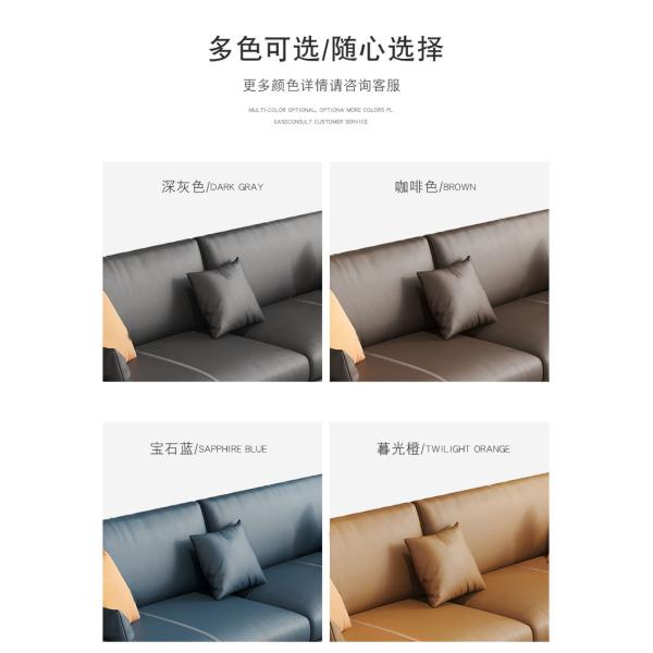 Light Luxury Living Room and Office Sofa Bed Customized Italian Style with Wood Frame