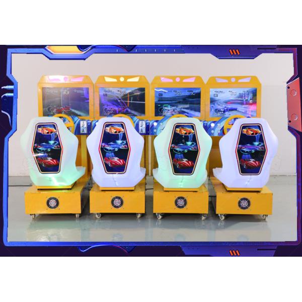 Experience the Thrill with Kids Driving Race Car Arcade Machine Racing Simulator