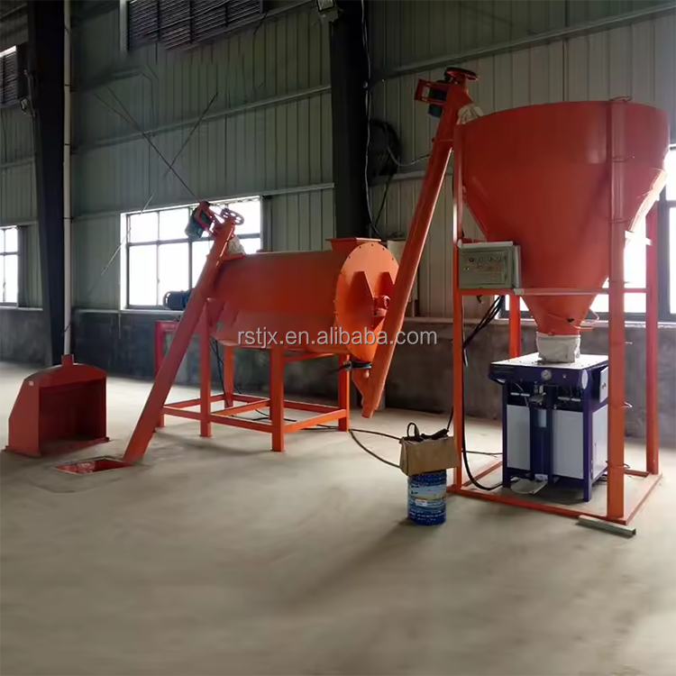 New Condition Automatic Dry Mortar Production Line with Simple Design and 380V Voltage