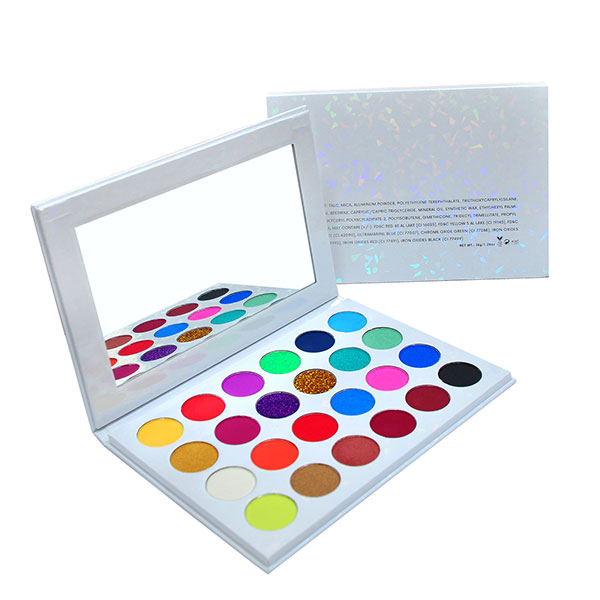 Long Lasting No Brand Pressed Private Label Matte Shimmer Makeup Eyeshadow