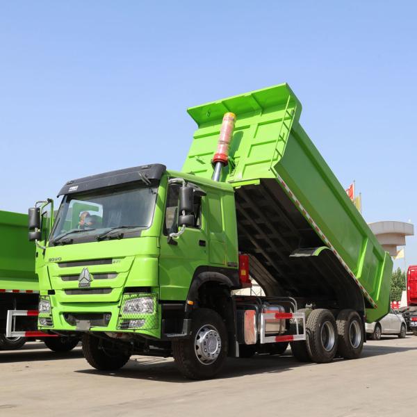 Diesel Sinotruk 6X4 Dump Truck with ISO Certification Tyres and Hydraulic Steering