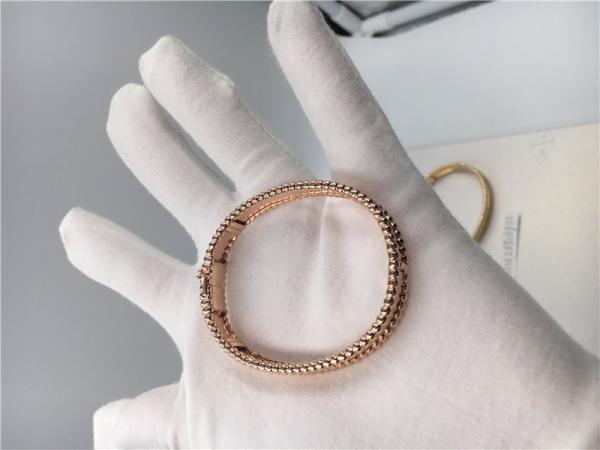 Bracelete feito a mão do ouro do luxo 18K nenhuns diamante/pedra preciosa com certificado da joia