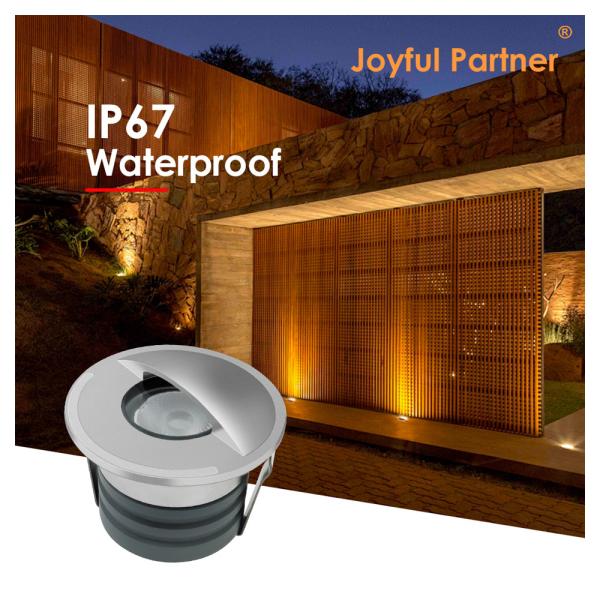 Beam Angle 60 Degree 1*2W Led Pure Aluminum 6063 Outdoor Deck Light