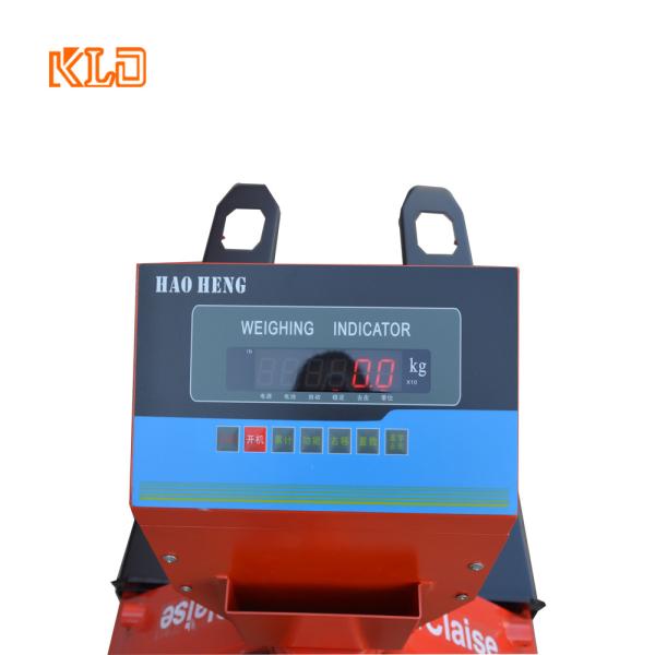 1 Ton To 3 Ton Hand Pallet Jack With Scale And Printer With LED Display CE Approved