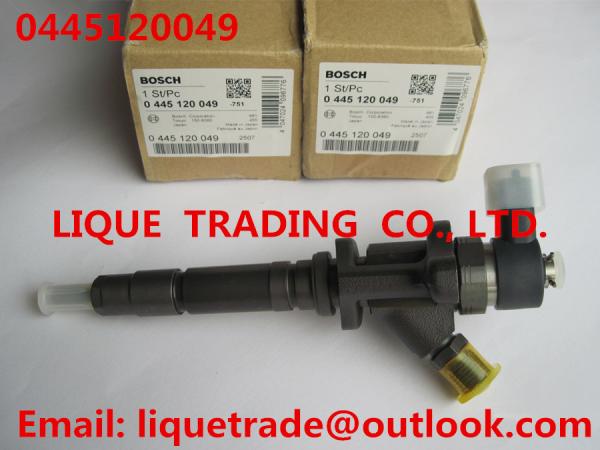 BOSCH 0 445 120 049 Genuine & New Common Rail Injector 0445120049 for MITSUBISHI ME223750 ME223002