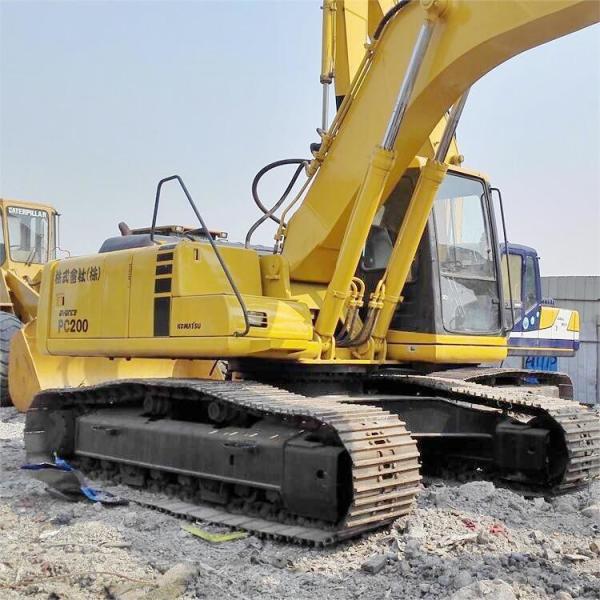 Excavadora Komatsu de segunda mão de 2019 em boas condições, de 7 toneladas, usada PC200