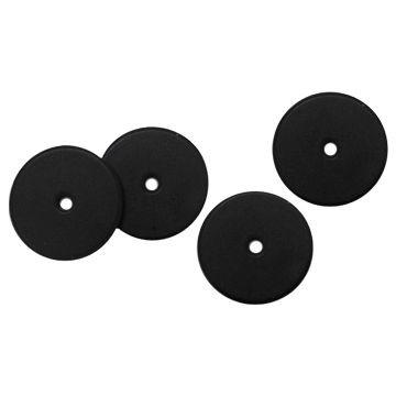 Popular Hot sale Top Quality Black RFID Garment Chip Tags Resistant For Laundry Management UHF RFID Laundry Tag