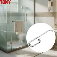 Manija de puerta de vidrio para mampara de ducha de aluminio personalizada