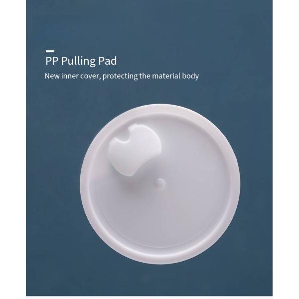 New cosmetic packaging 15g/30g/50g white-cap with measuring spoon facial cream bottle - travel-sized dispensing jar