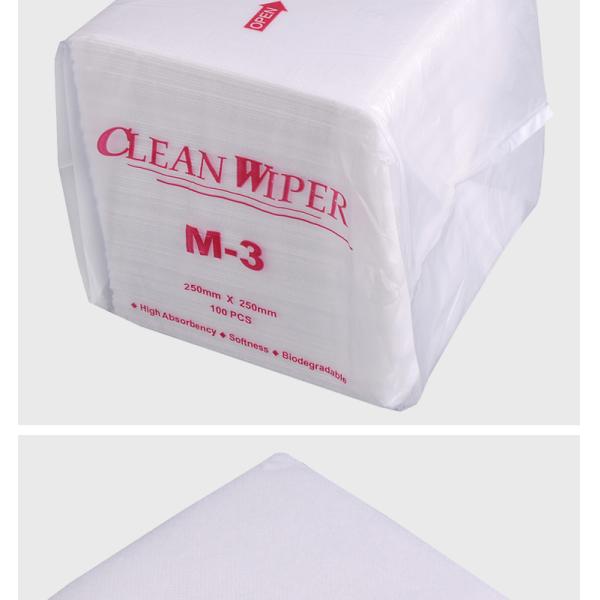 Cleanroom  Wipes Super Absorbency For Medicine Industrial