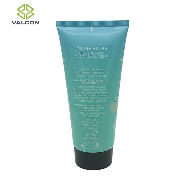 Body Lotion Plastic Tube Packaging Screw Cap Customized Logo Printing