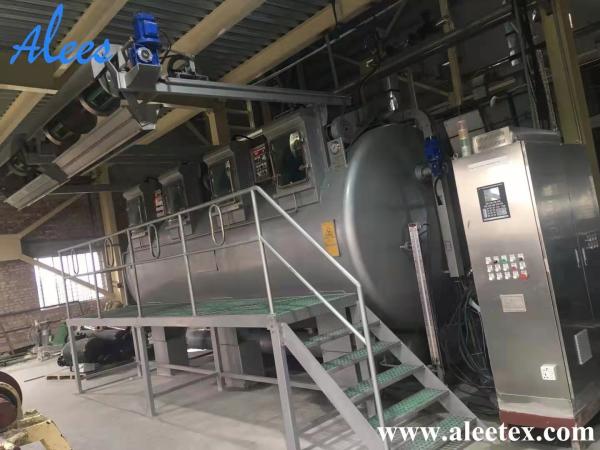 O Shape Versatile Towel Dyeing Machine Normal Pressure Dyeing Machine