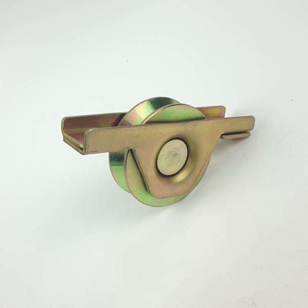 Сползающ колеса паза литого железа v рицинуса паза следа твердые стальные оптом