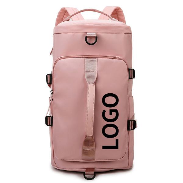 Custom Logo Short-Distance Weekend Gym Sports Backpack Travel Duffle Bags With Shoes Compartment