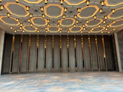 Système de mur pliant mobile personnalisable avec panneaux amovibles et cadre en alliage d'aluminium
