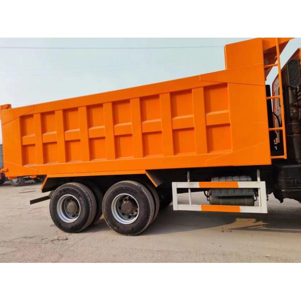 6×4 Manual Transmission HOWO Dump Truck Used Truck Dump 12 Roues Sable Benne Camion