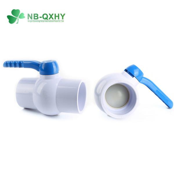 Manual Operation Male Threaded Plastic Ball Valve 3 2 Inch PVC UPVC with Threaded