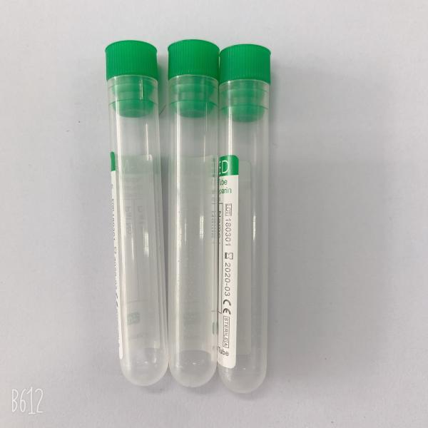 Tubos capilares no tóxicos para los frascos de la muestra de sangre del almacenamiento de la colección de la sangre