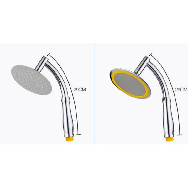 15CM Scald Proof Hand Shower Head Skid Resistant Handle Pressure Sprinkler