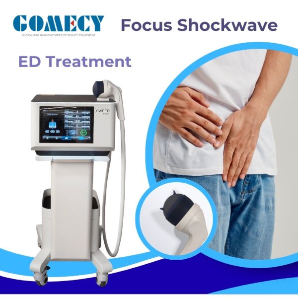 Shockwave Therapy Machine Designed for Orthopedic Targeting Chronic Pain Syndromes and Tendinopathies with Focused Therapy