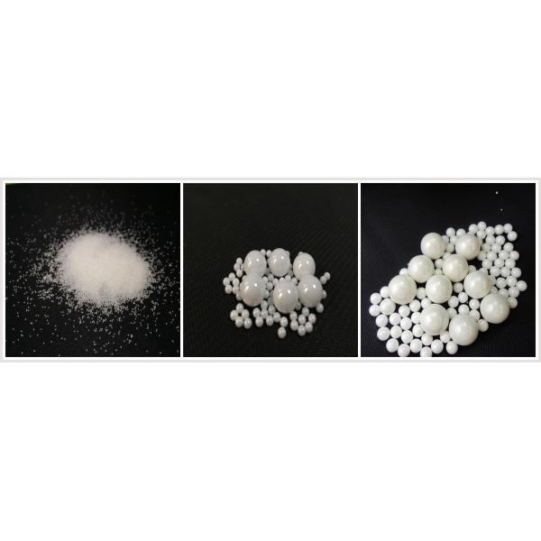 Pure White Zirconia Ceramic Parts High Precision 6.03g/Cm3 Zirconia Balls