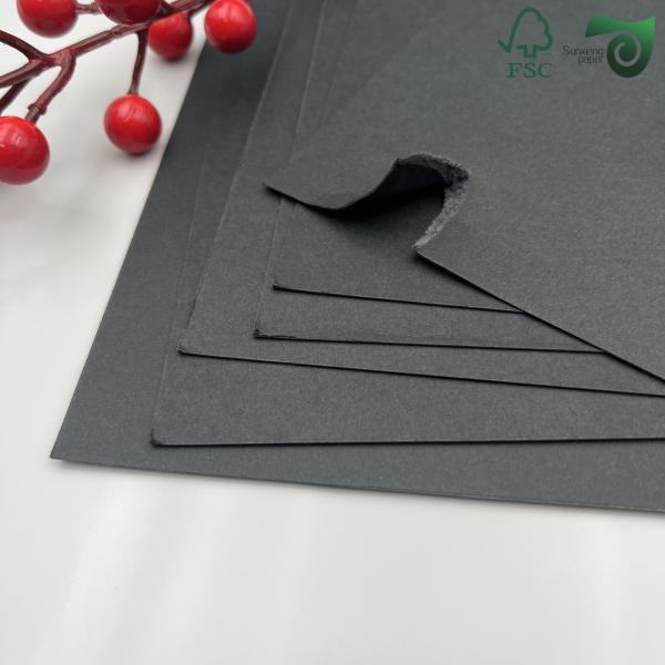 11 17 FSC Black Chipboard Sheets 1mm 2mm Heavy Duty For File Folders