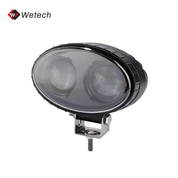 10V - 80V Blue LED Spot Light IP67 Truck Spot Lights avec support de montage en acier inoxydable