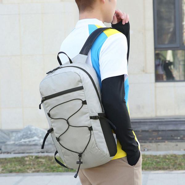 OEM ODM Outdoor Ultralight Trekking Bag , Waterproof Cycling Backpack Foldable