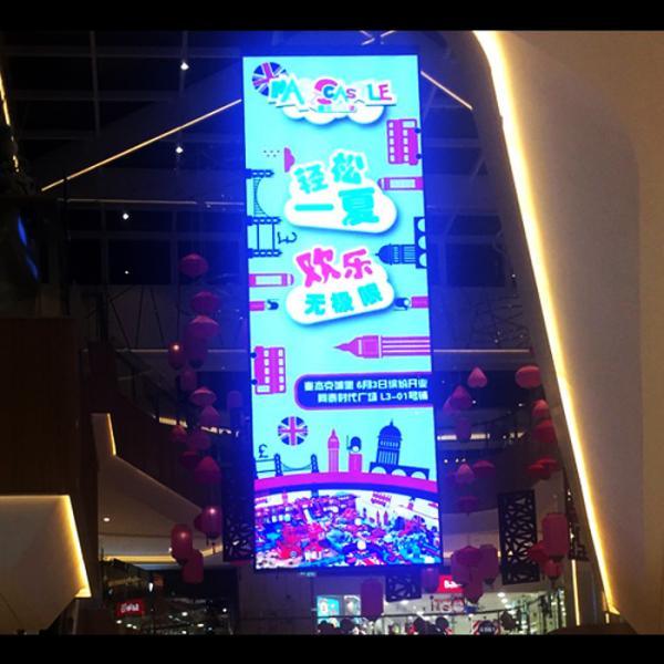 P1.9 Pixel Digital Poster Display Hanging Indoor LED Screen Ultra Lightweight