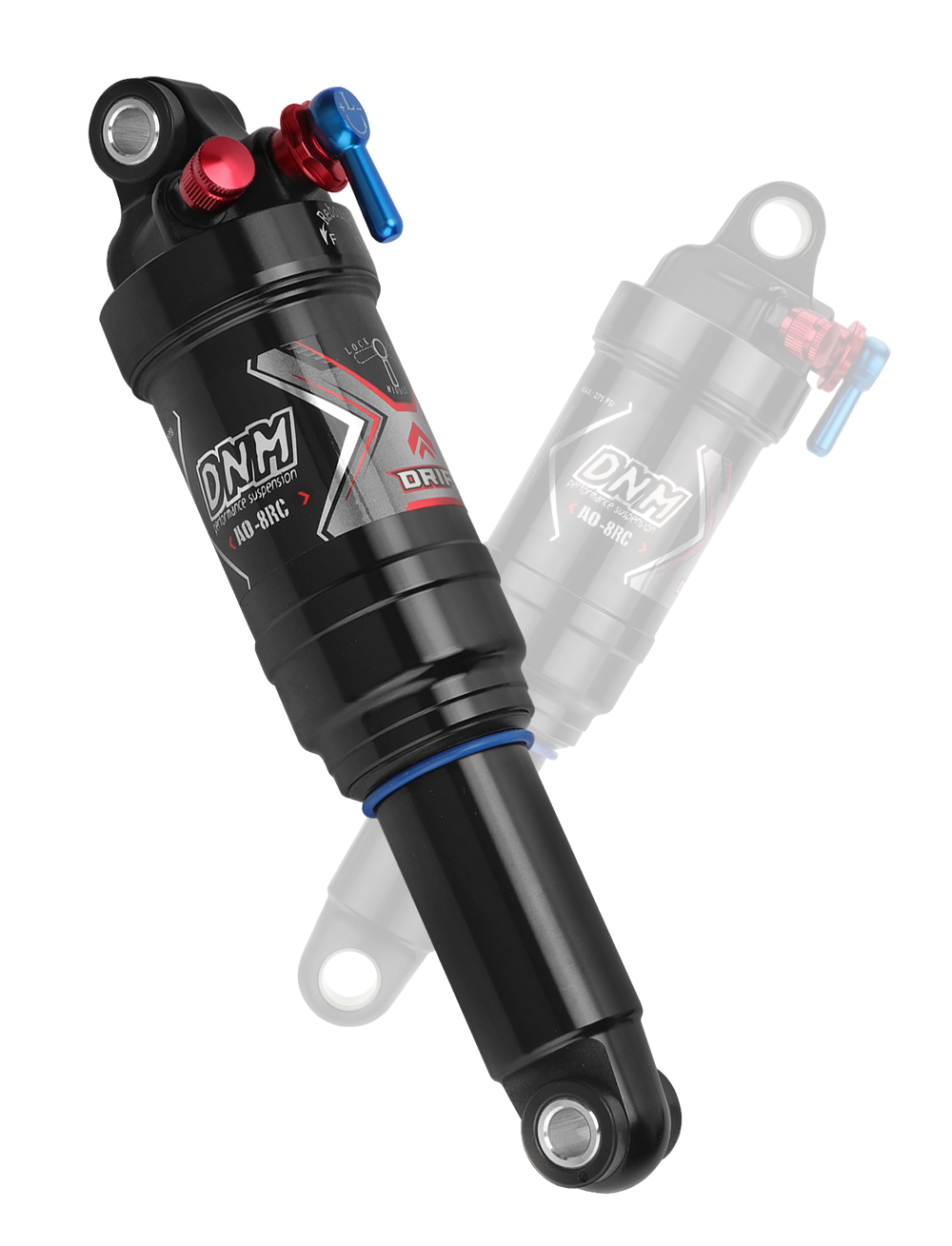 Dnm Ao-8RC Мотоциклетный пружинный амортизатор воздушного удара с регулировкой демпера