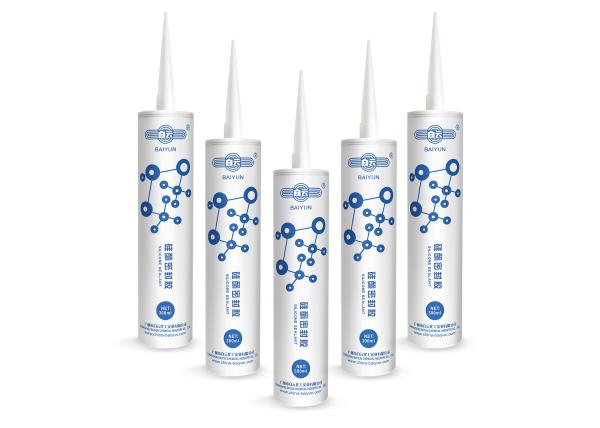 Da cor industrial do espaço livre do vedador 300ml do silicone do ® SKO332 de BAI YUN vedador industrial para luzes do diodo emissor de luz