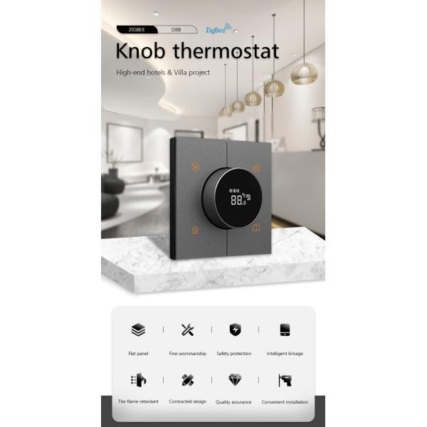 High Voltage 250V Home Smart Thermostat Zigbee 3.0 UK Standard