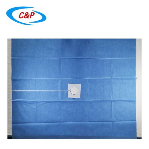Fenestrated Drapes Disposable Blue For Hospital And Clinic In Various Sizes